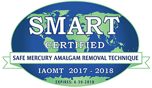 SMART Certified - Safe Mercy Amalgam Removal Technique logo