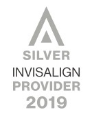Silver Invisalign provider 2019 award